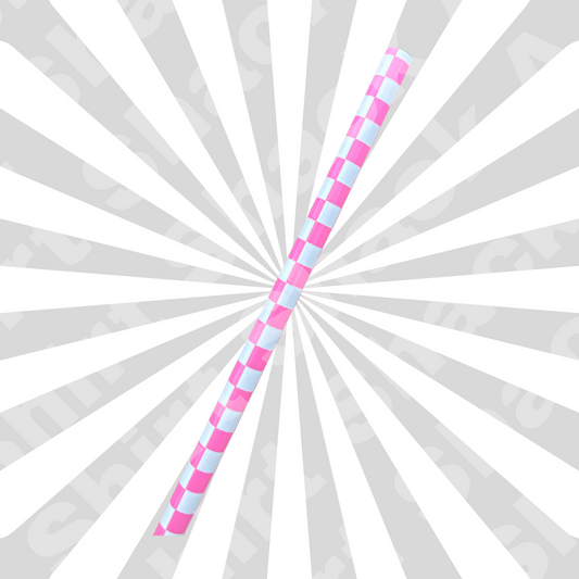 Pink Checkered
