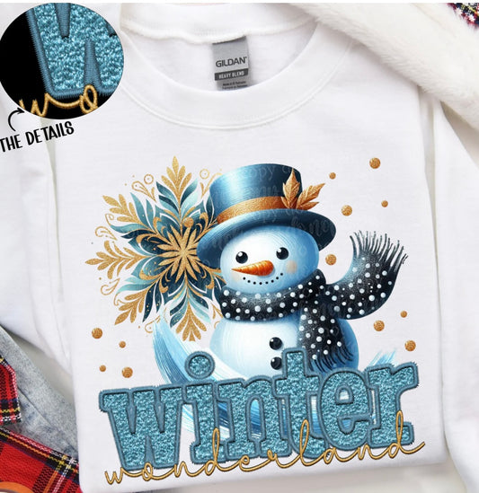 Winter Wonderland Snowman