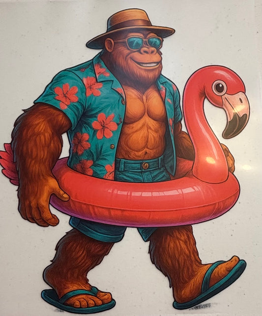 252 Sasquatch Flamingo Tube