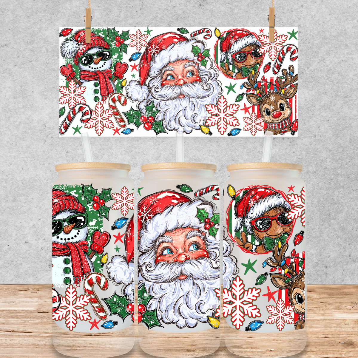 Santa and Friends