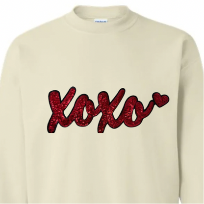 XOXO, Red Sequin Patch