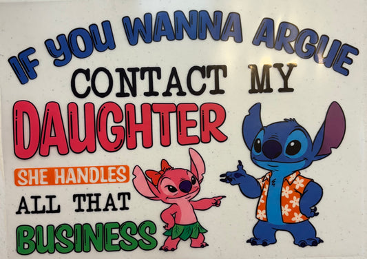 225 Blue Guy Argue