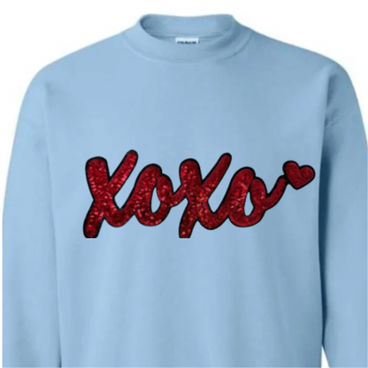 XOXO, Red Sequin Patch