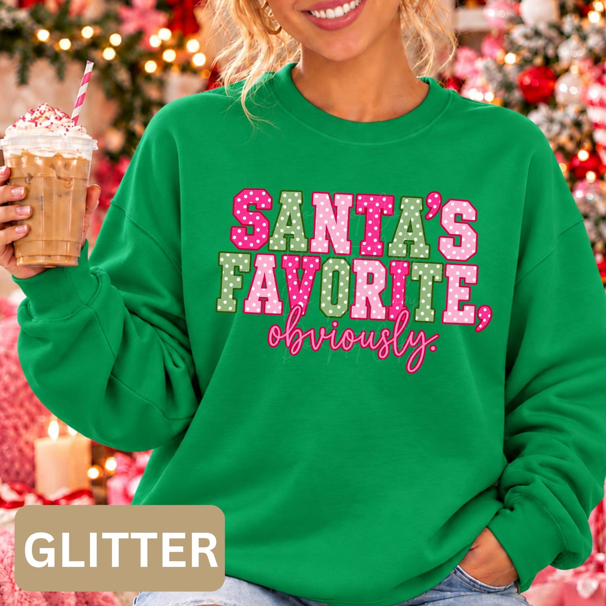Santa's Favorite, Obviously *GLITTER