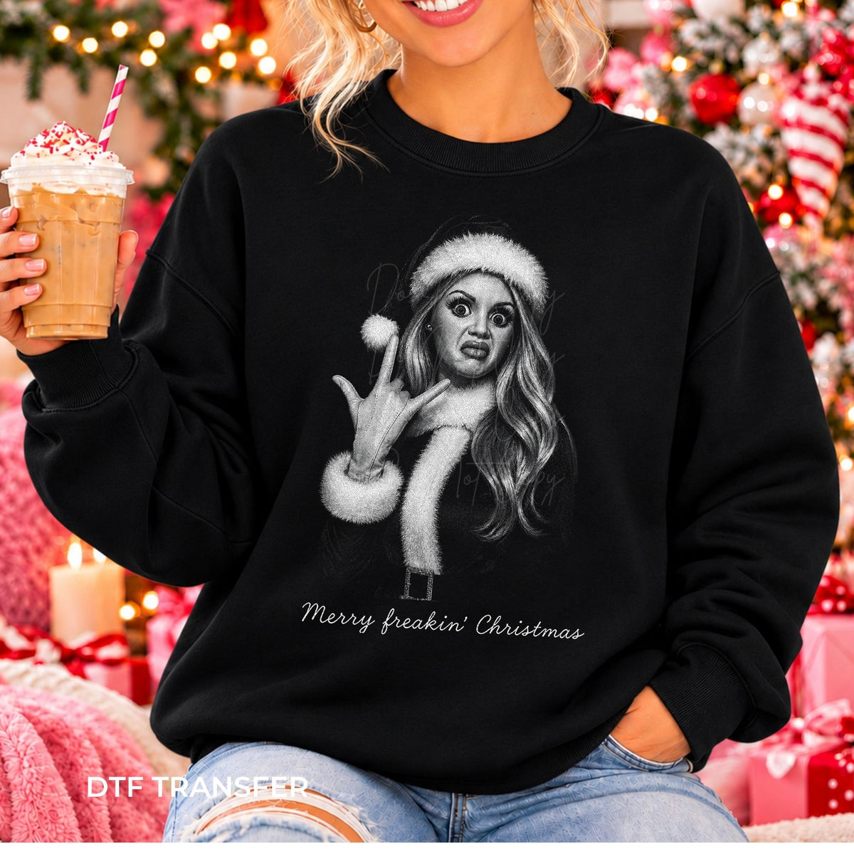 Merry Freakin Christmas Doll
