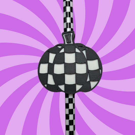 Checkered pumpkin