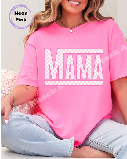 Pink Checkered Mama