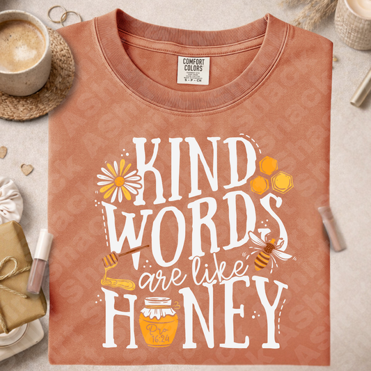64 kind words are like honey ￼