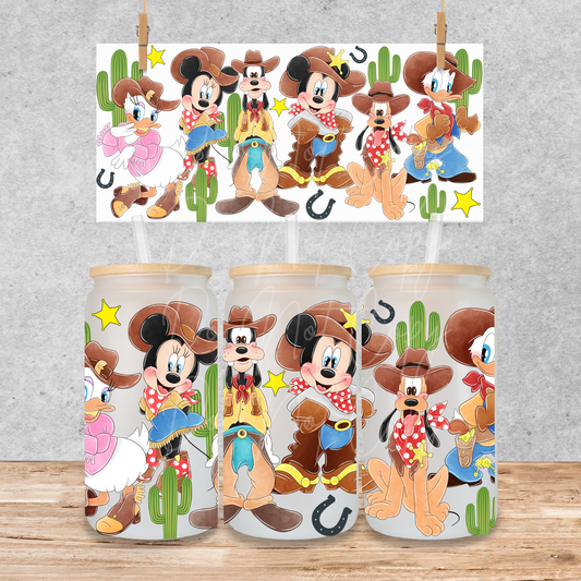 A43 cowboy Mickey and friends