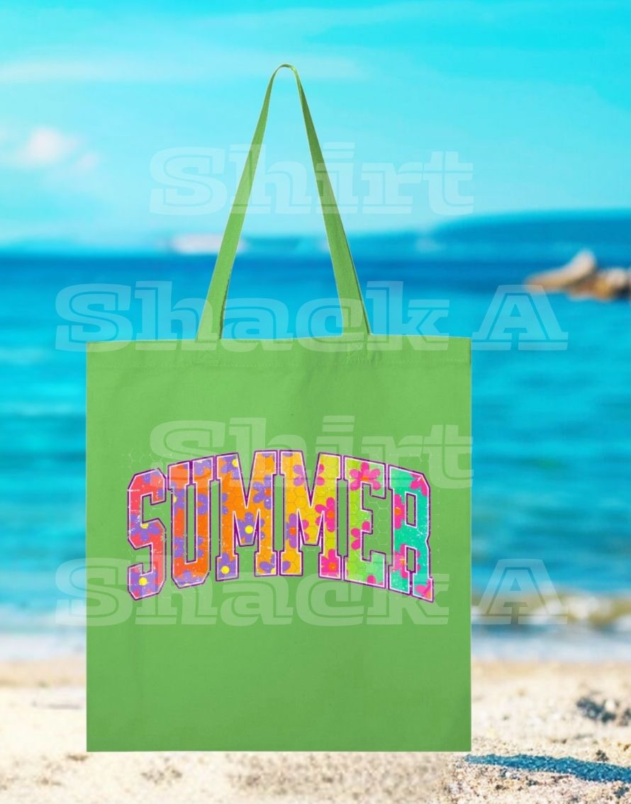Summer Flower, Small Tote Bag