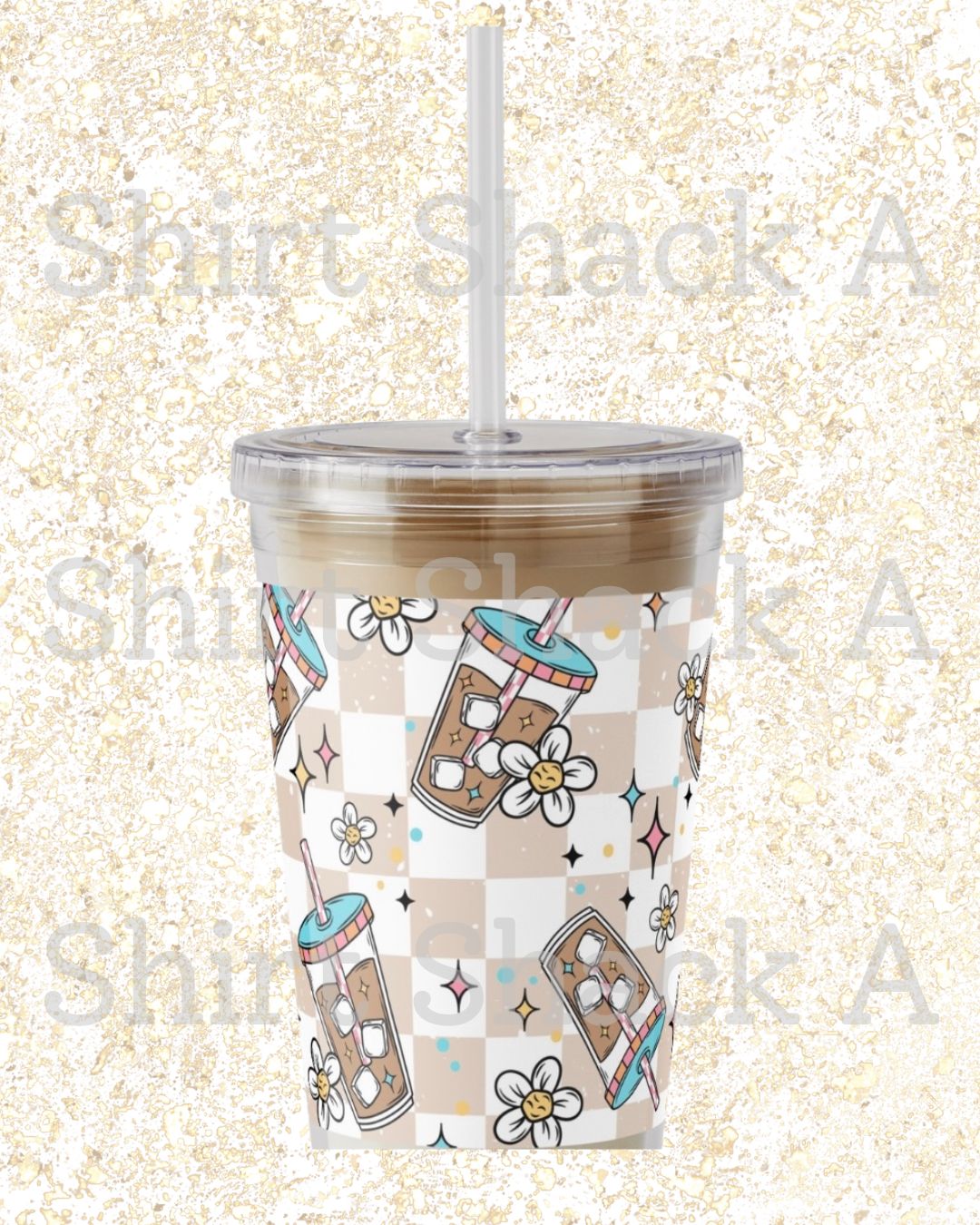 Iced Coffee, Small Coffee Koozie