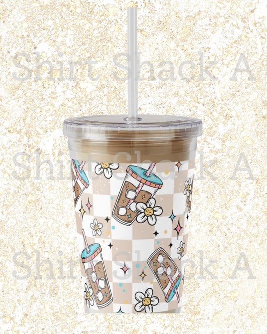 Iced Coffee, Small Coffee Koozie