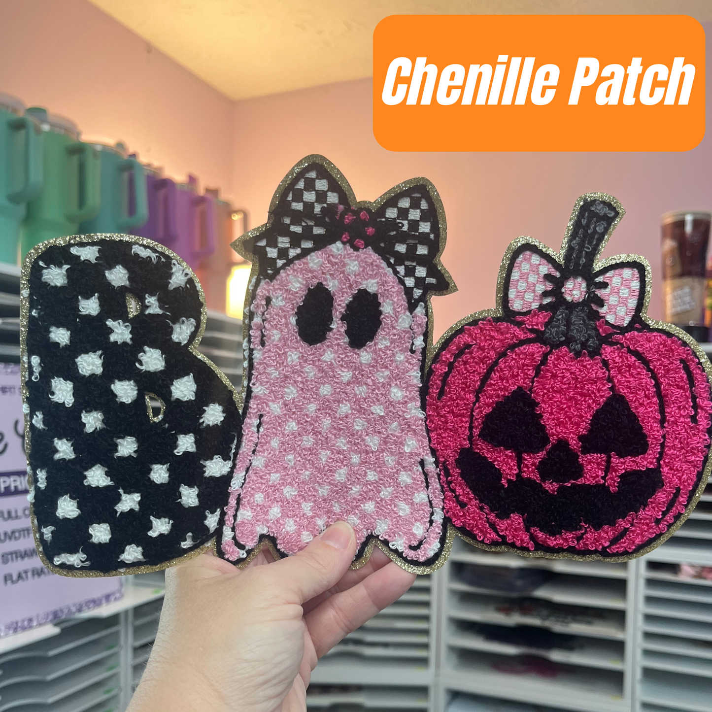 BOO Chenille Patch