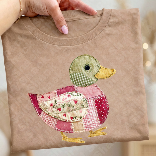 27B  patchwork duck