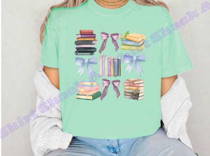 Books and Bows Collage