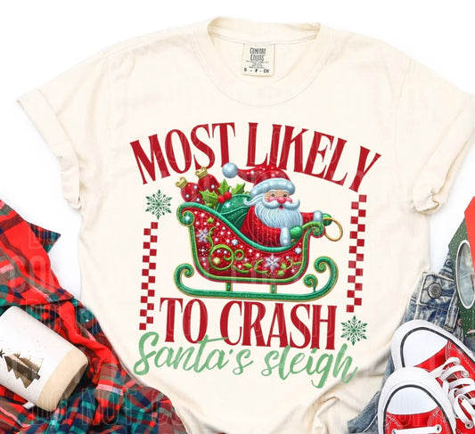Most Likely To Crash Santa’s Sleigh