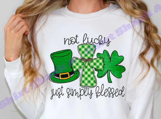 Not Lucky Simply Blessed