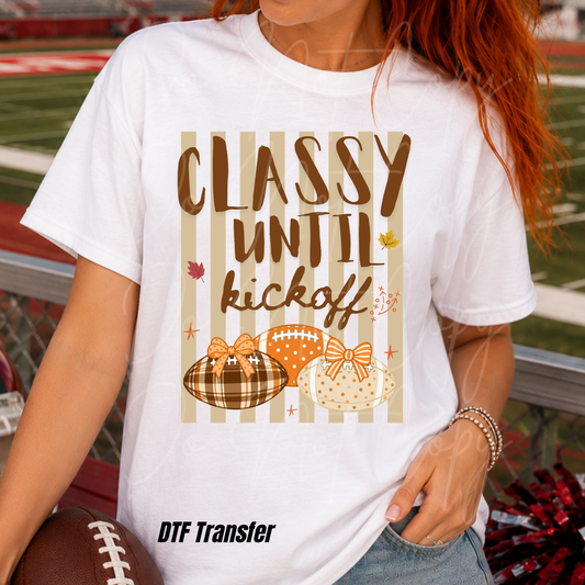 classy until kickoff