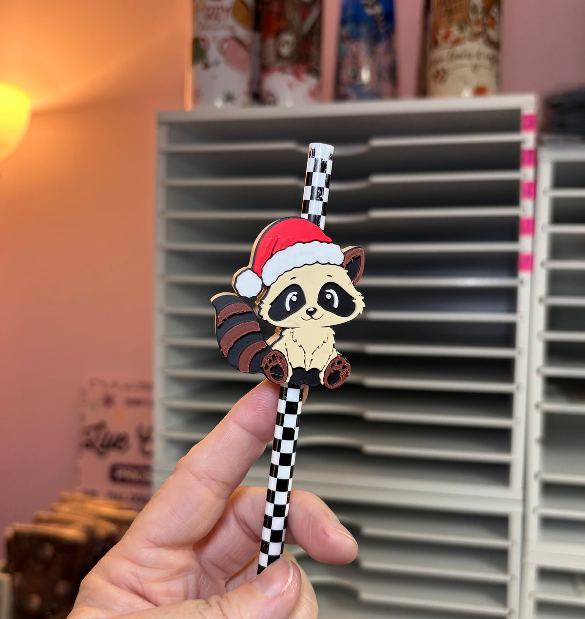 Santa Raccoon