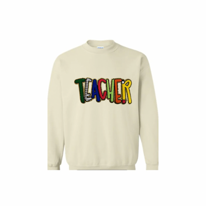 Teacher Chenille Patch