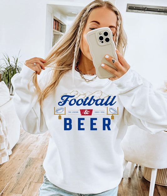 Football and Beer