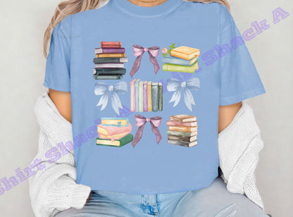 Books and Bows Collage
