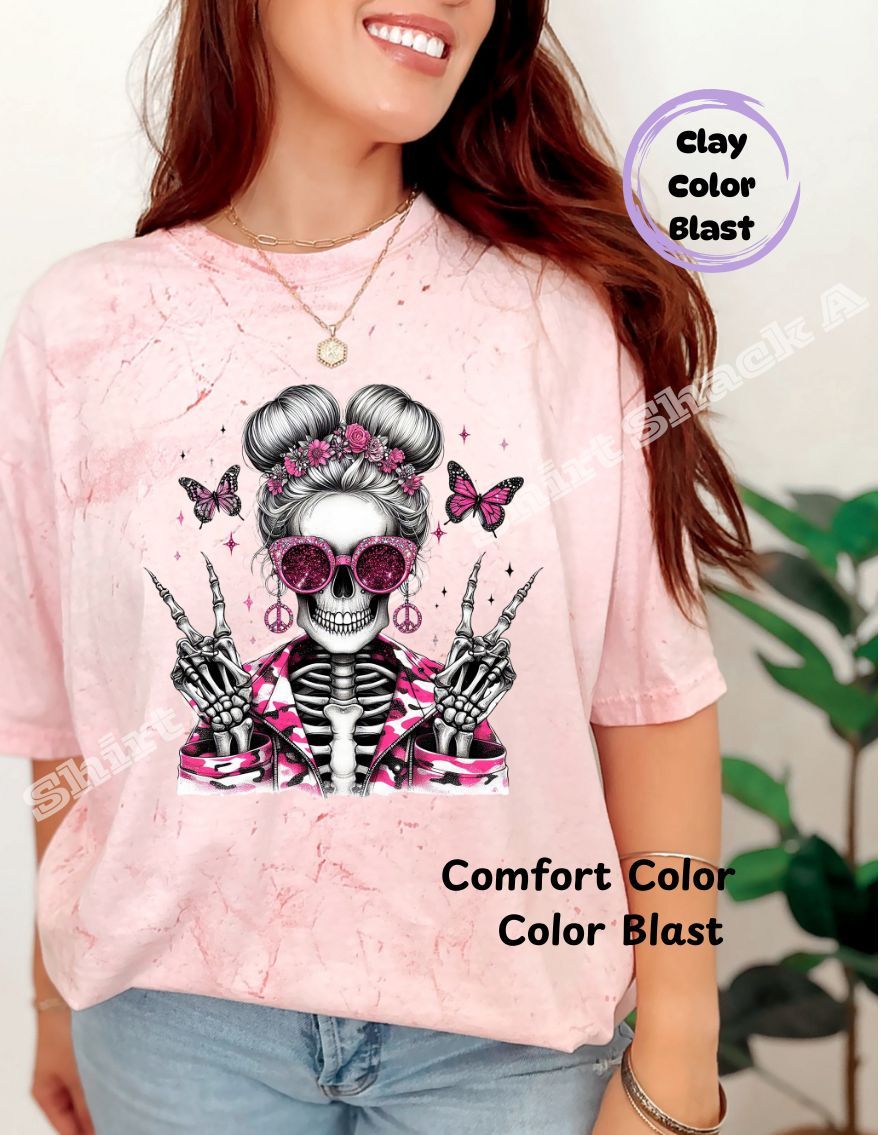 Pink Camo Skelly