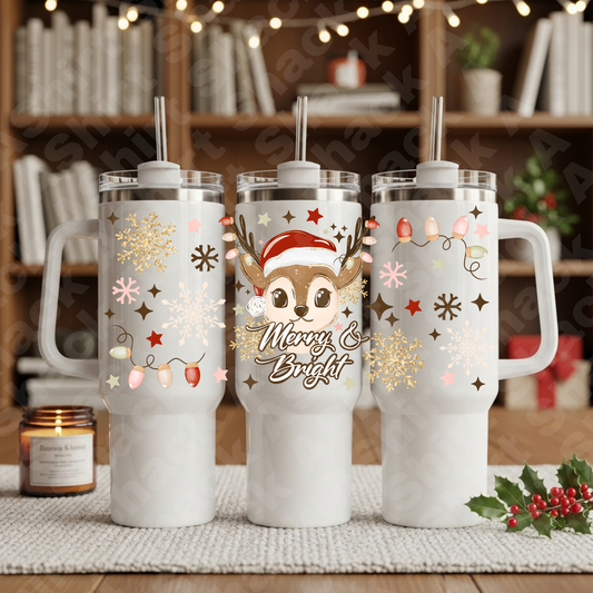 211 Merry & Bright Deer -40oz