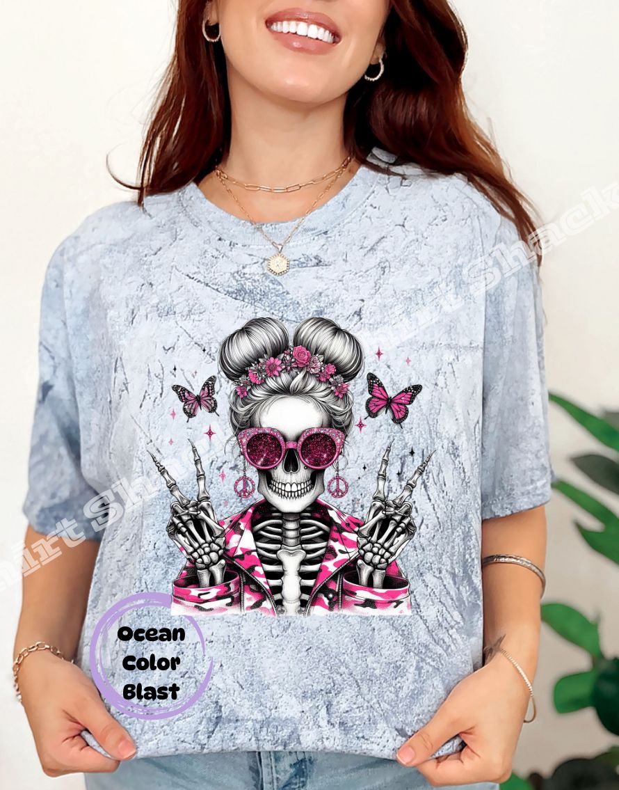 Pink Camo Skelly