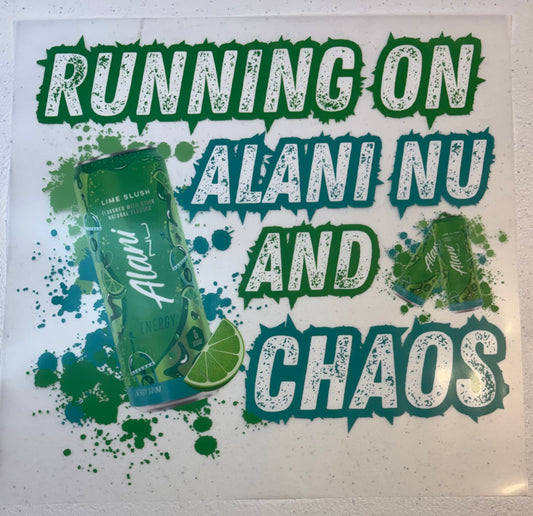 102LC running on Alani and chaos