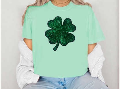 Shamrock Sequin Patch