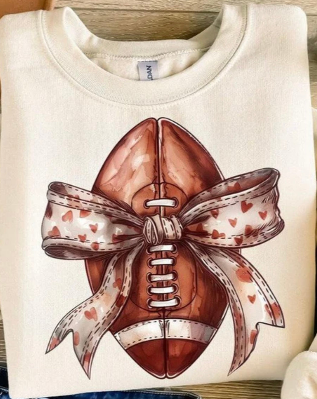 Bow Wrapped Football