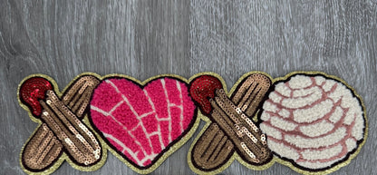 XOXO Churro Sequin and Chenille