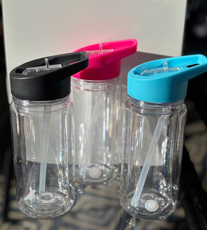 Build A Tumbler -10oz Kids Water Bottle Snowglobe
