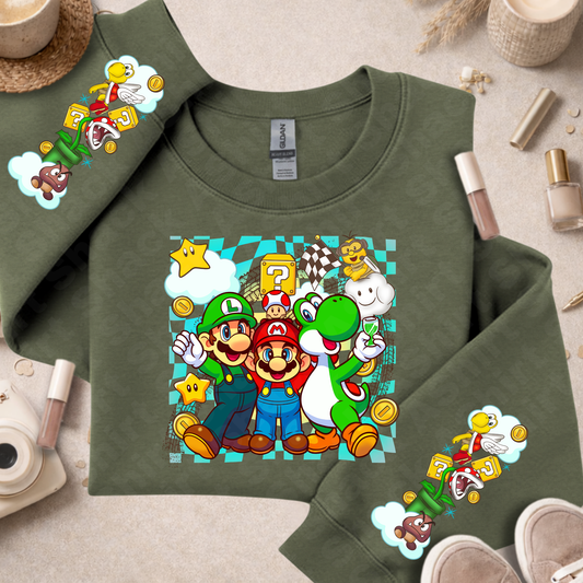 67C Mario and friends with double sleeve