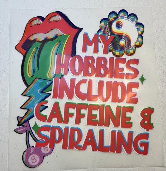 128LC my hobbies include caffeine and spiraling