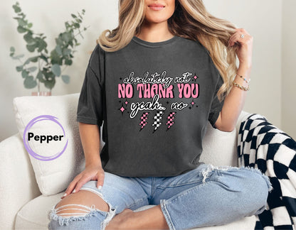 No Thank You