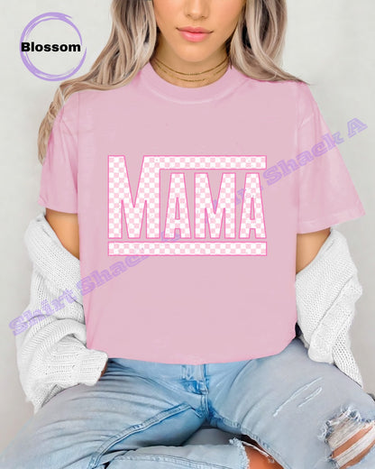 Pink Checkered Mama