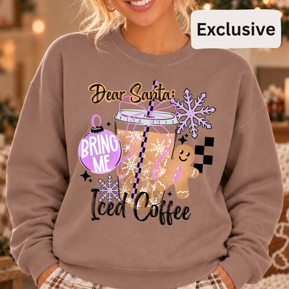 Dear Santa, Bring Me Iced Coffee *EXCLUSIVE