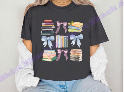 Books and Bows Collage