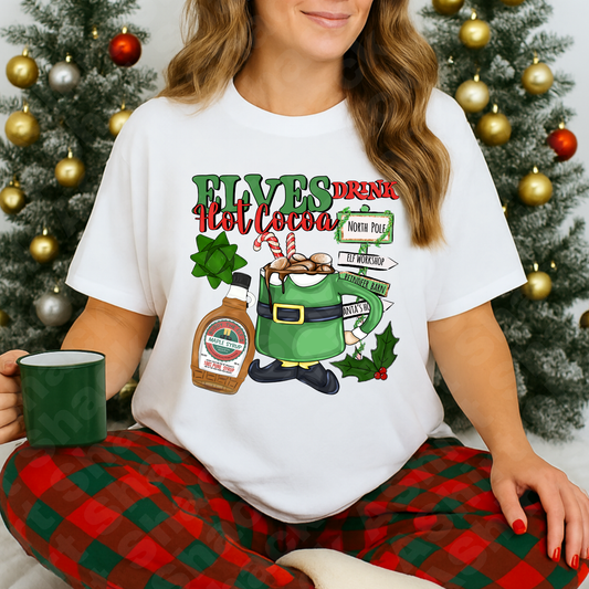 16E elves, hot cocoa ￼