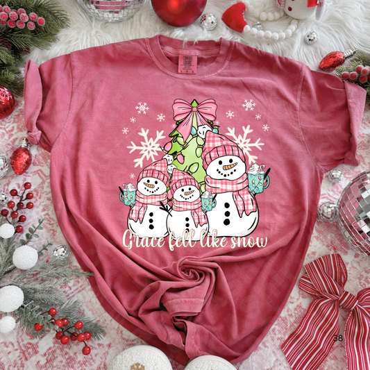 30C Grace fell like Snow