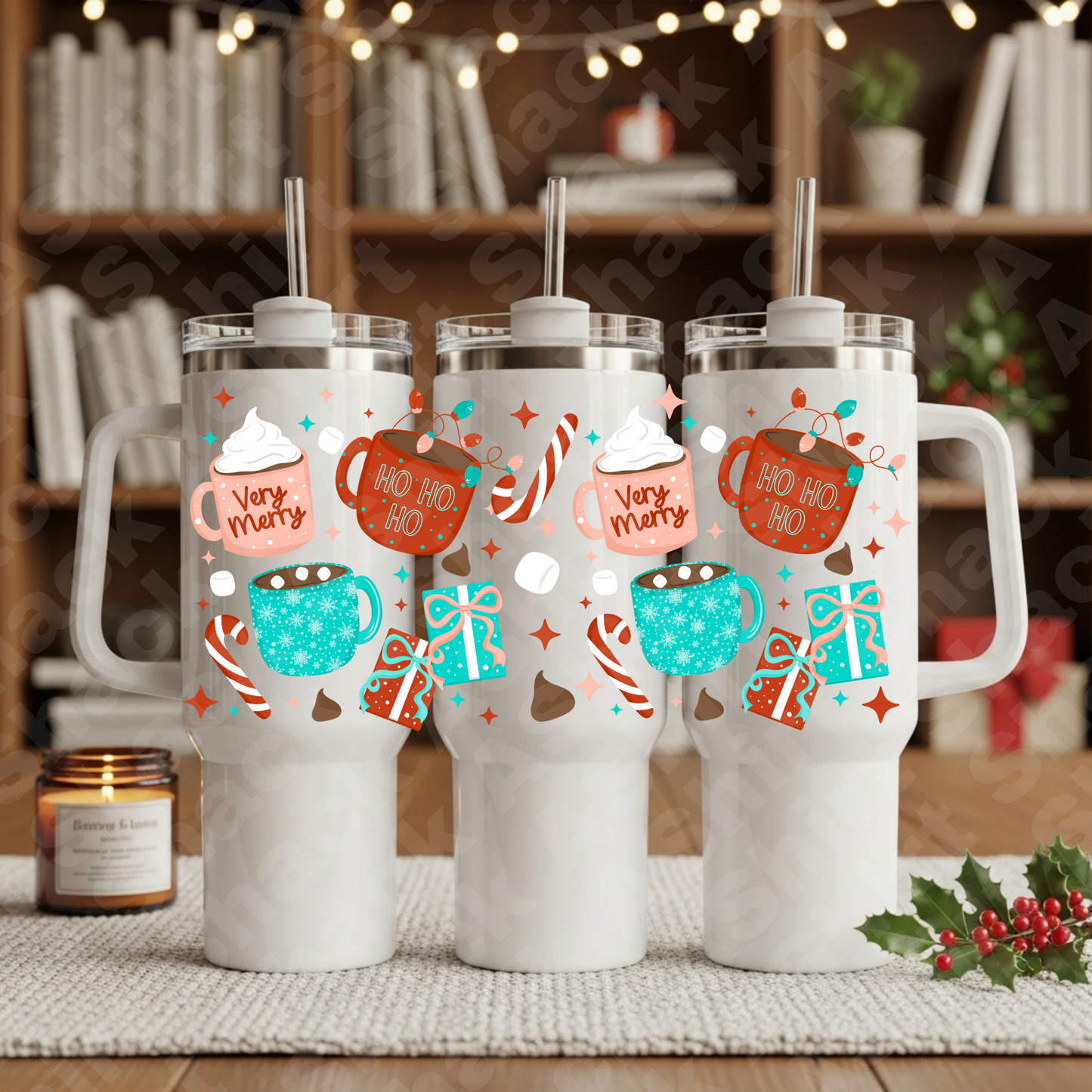 216 Christmas Mugs -40oz