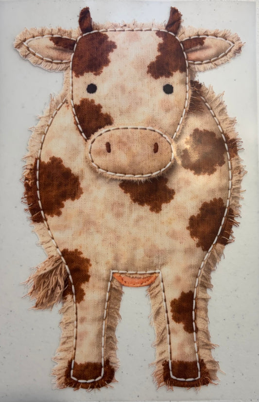 269 Brown & White Cow