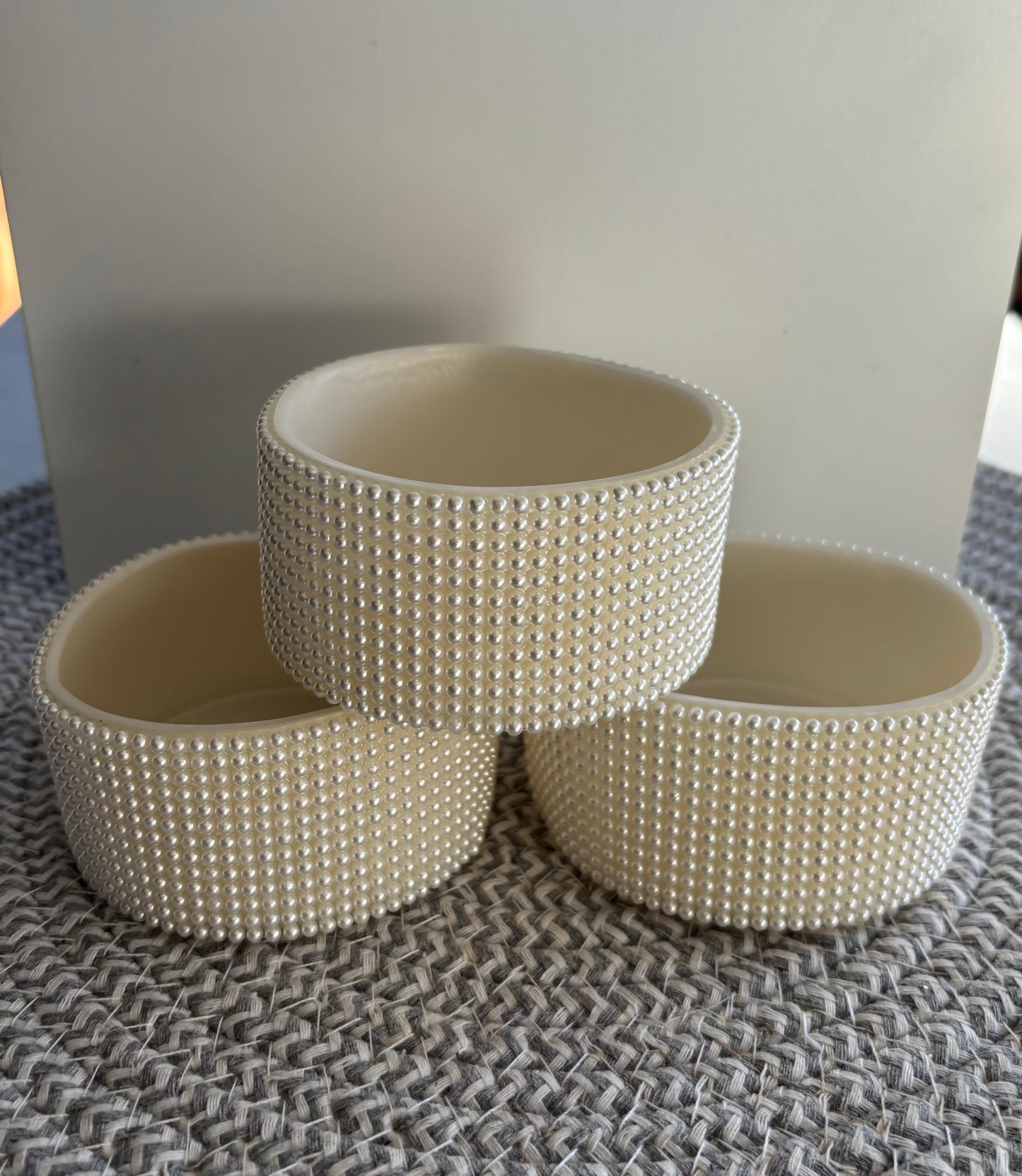 Faux Pearls Tumbler Boot