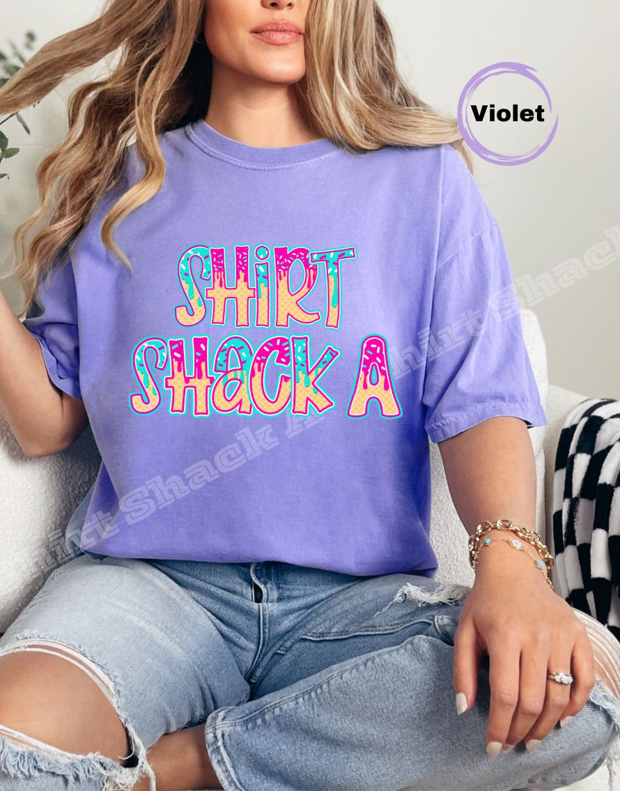 Shirt Shack A Ice Cream Drip
