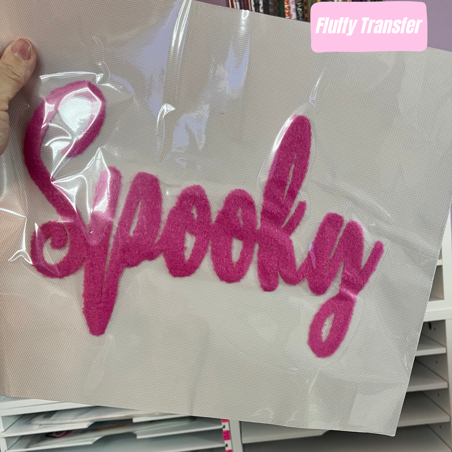 Spooky Fluffy transfer