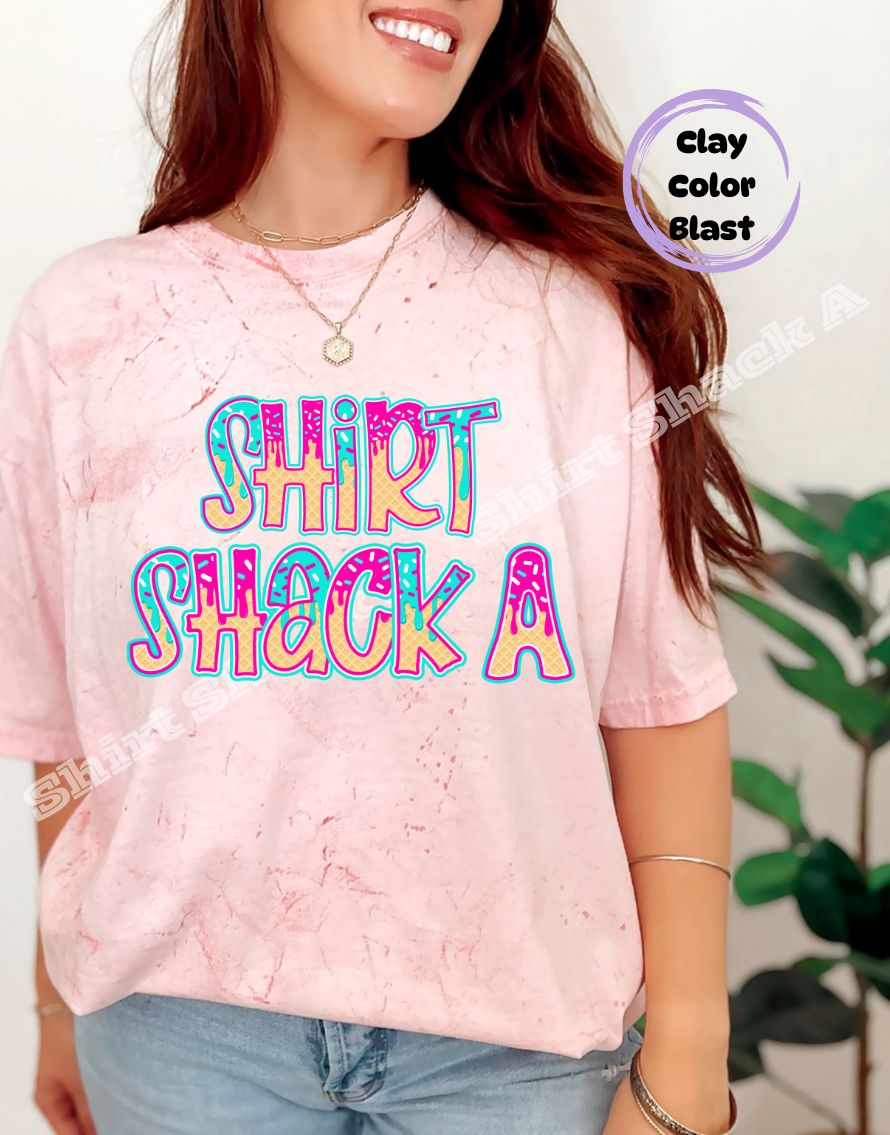 Shirt Shack A Ice Cream Drip
