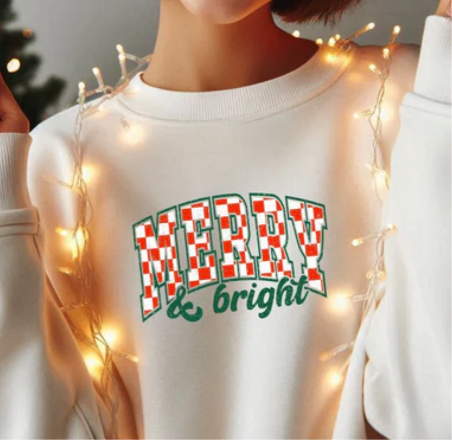 Merry and Bright Checkered