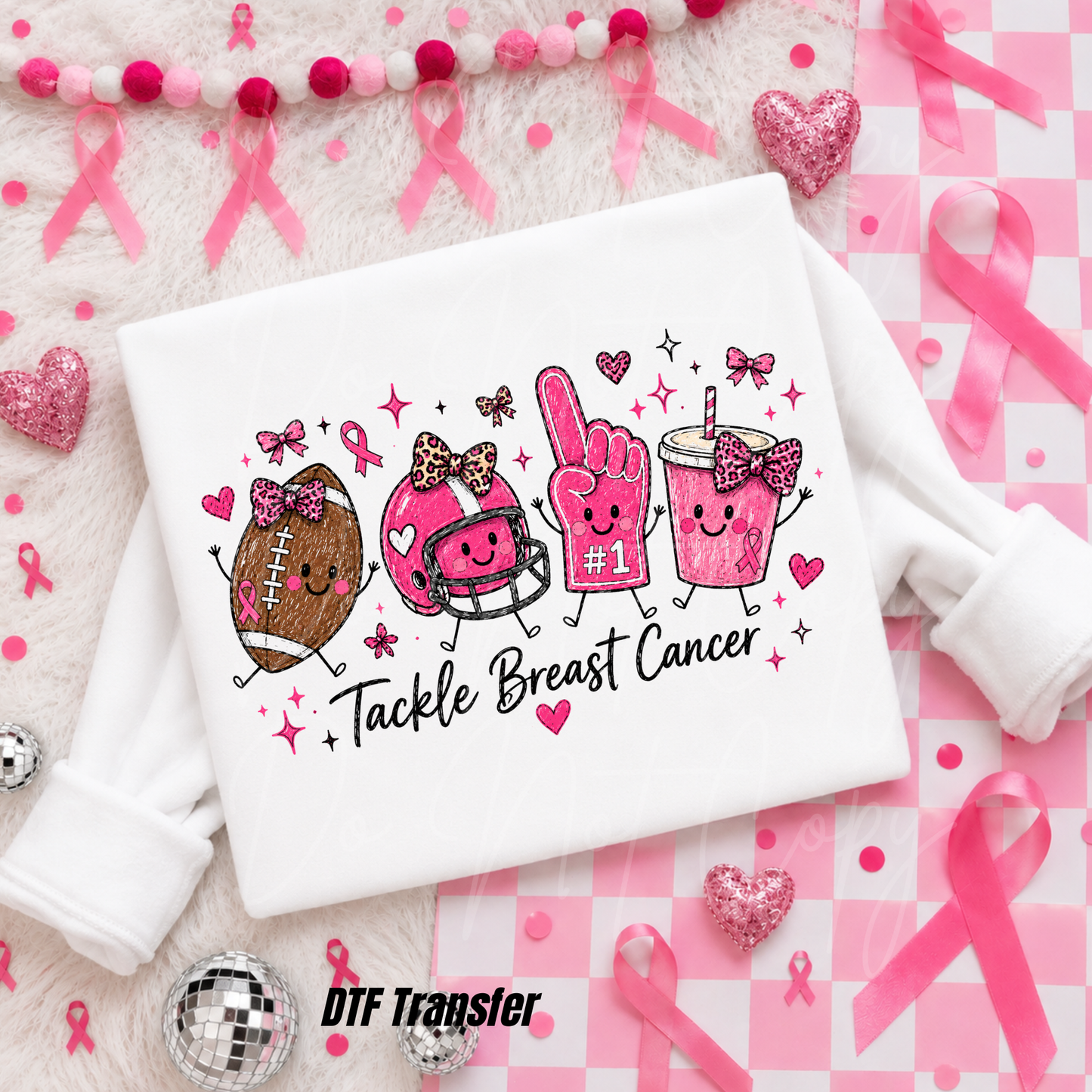 Tackle Breast Cancer Doodle